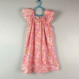 LoveShackFancy 100% Cotton Floral Girls Dress Size 10Y